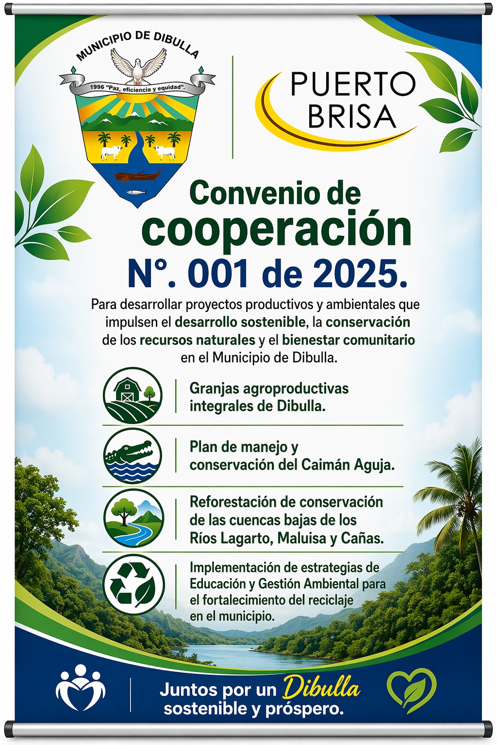 Convenio de Cooperación N°. 001 de 2025.